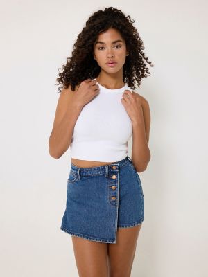 Women's Denim Skort in Sierra alternative view 5