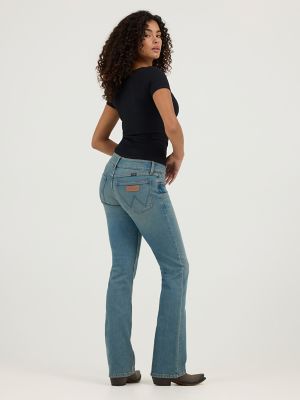 Women's Low Rise Bootcut Jean in Jasper