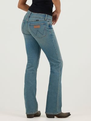 Women's Low Rise Bootcut Jean in Jasper