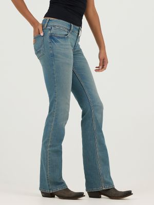 Women's Low Rise Bootcut Jean in Jasper