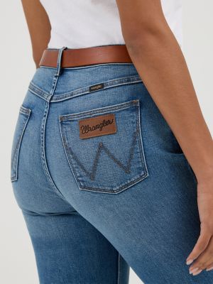 Women's High Rise Flare Jean in Sierra alternative view 5
