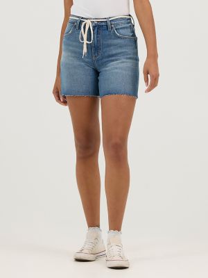 Women's High Rise Mid-Length Cowboy Short in Sierra alternative view