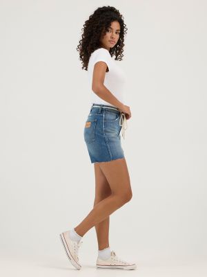 Women's High Rise Mid-Length Cowboy Short in Sierra alternative view 3