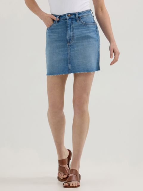 Женские юбки Wrangler Women's Wrangler Retro® Bailey Denim Skirt