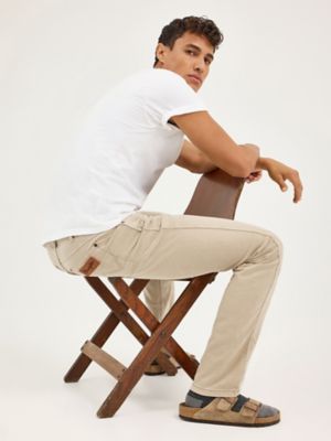 Men's Greensboro Straight Pant in Timberwolf alternative view 3