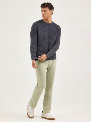Men's Crewneck Sweater in Navy alternative view