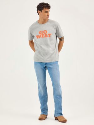 Men's Bootcut Jean in Bohemian Blue alternative view