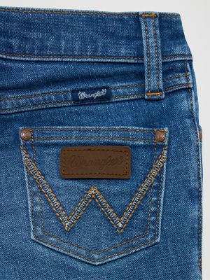 Girl's Wrangler Retro® Bootcut Jean (4-18) in Lia alternative view 3