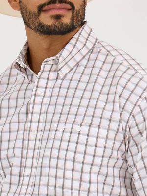 Wrangler® George Strait™ Long Sleeve Button Down One Pocket Shirt