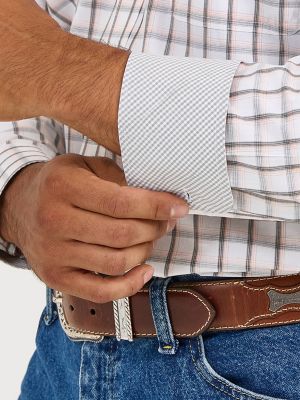 Wrangler® George Strait™ Long Sleeve Button Down One Pocket Shirt