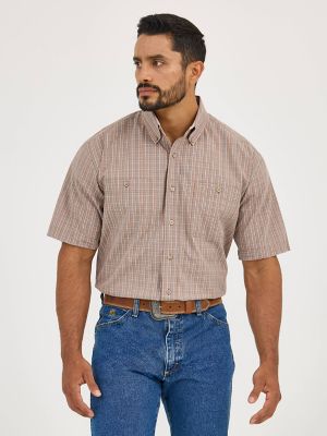 Wrangler® George Strait™ Short Sleeve Two Pocket Button Down Shirt