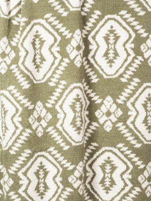 Wrangler Stretchy Throw Blanket in Sage Kaleidoscope