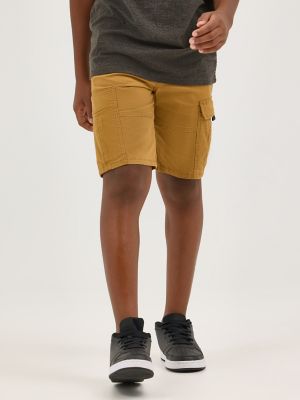 Boy's Gamer Cargo Utility Short in Medal Bronze
