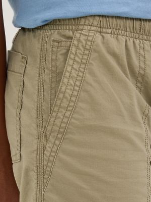 Boy's Crew Utility Short in Military Vintage Khaki alternative view 6