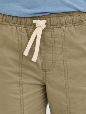 Boy's Crew Utility Short in Military Vintage Khaki alternative view 7