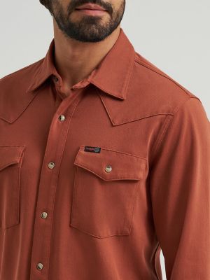 Wrangler ATG™ Men's Salida Shirt in Sequoia