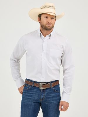 Men's Cody Johnson One Pocket Button Down Shirt in Ceramic Print