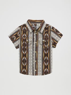 Little Boy's Checotah Snap Front Western Shirt