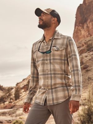 Wrangler ATG™ Men's Campsite Plaid Shirt