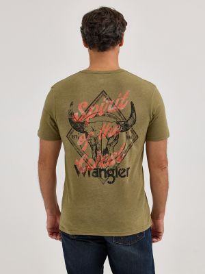 Men's Wrangler Back Graphic T-Shirt