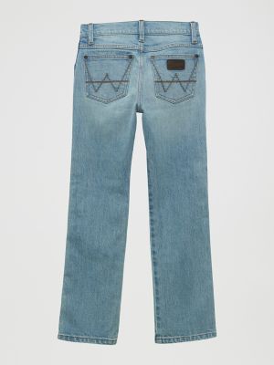 Boy's Wrangler Retro® Slim Straight Jean (4-20) in Mendenhall