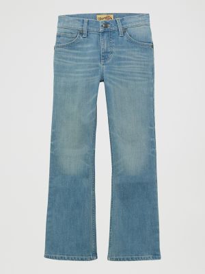 Boy's Wrangler® 20X® No. 42 Vintage Bootcut Slim Fit Jean (4-20) in Southend