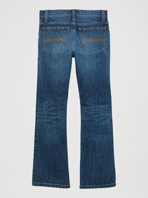 Boy's Wrangler® 20X® No. 42 Vintage Bootcut Slim Fit Jean (4-20) in Chandler