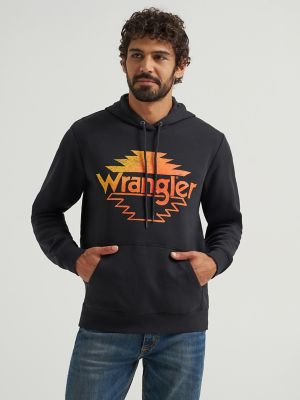 Men's Wrangler Southwestern Logo Graphic Hoodie