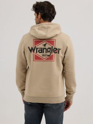 Men's Classic Wrangler Logo Graphic Hoodie