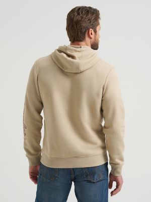 Men's Wrangler® Rope Logo Hoodie in Trench Coat