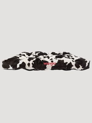 Cow Print Tufted Pet Bed | Pet Accessories | Wrangler®