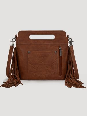 Large fringe crossbody bag best sale