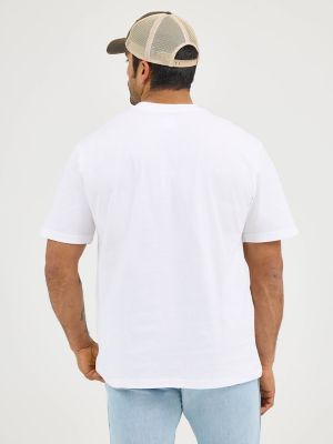 Men's Workwear Pocket T-Shirt in White
