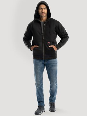 Wrangler Workwear Sherpa Lined Hooded Sweatshirt