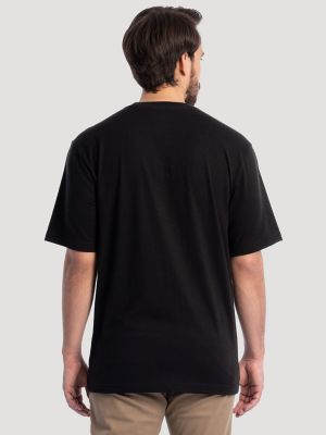 Men's Workwear Pocket T-Shirt in Black