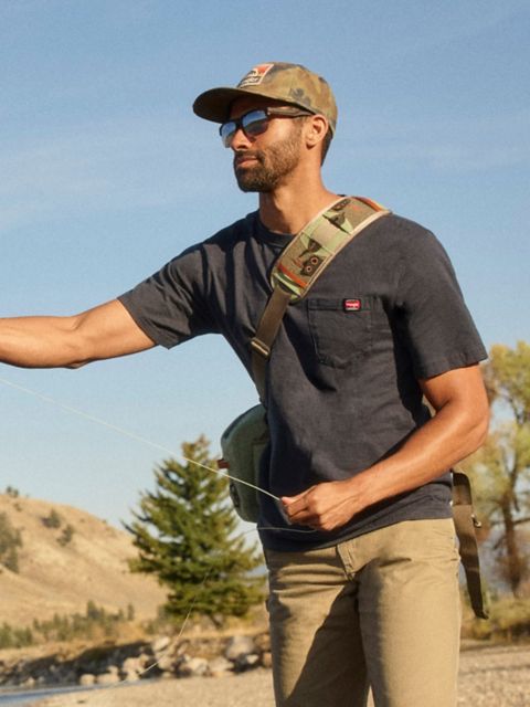 Мужские футболки Wrangler Men's Workwear Pocket T-Shirt