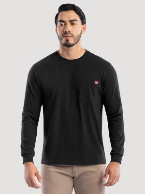 Men's Heavyweight Workwear T-Shirt in Black