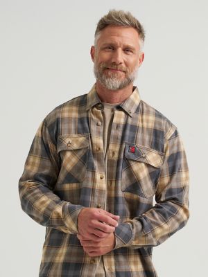 Wrangler® RIGGS Workwear® Flannel Foreman Plaid Work Shirt