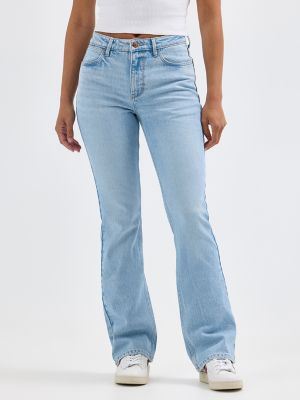 Women's Bold Boot Embroidered Jean in Sungazer alternative view 2