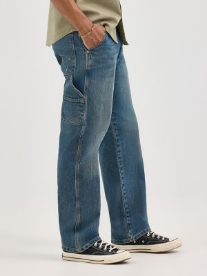 Men's Carpenter Jean in Faded Blue