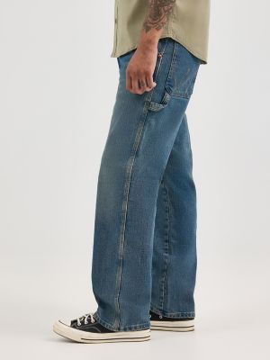 Men's Carpenter Jean in Faded Blue