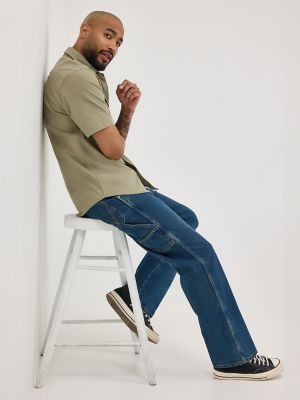 Men's Carpenter Jean in Rodeo Blue alternative view 6