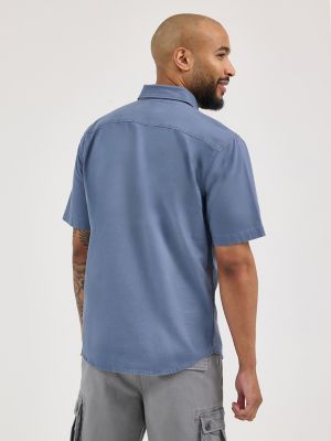 Men's Ripstop Shirt in Vintage Indigo alternative view 3