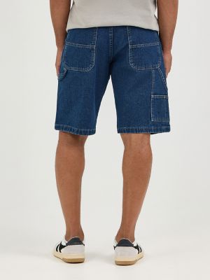 Men's Wrangler® Five Star Premium Carpenter Shorts in Dark Indigo