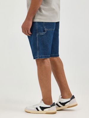 Men's Wrangler® Five Star Premium Carpenter Shorts in Dark Indigo alternative view 4
