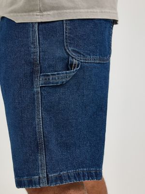 Men's Wrangler® Five Star Premium Carpenter Shorts in Dark Indigo alternative view 8