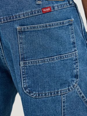 Men's Wrangler® Five Star Premium Carpenter Shorts in True Blue