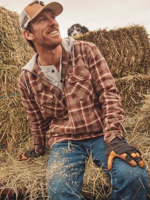 Wrangler® RIGGS Workwear® Hooded Flannel Work Jacket