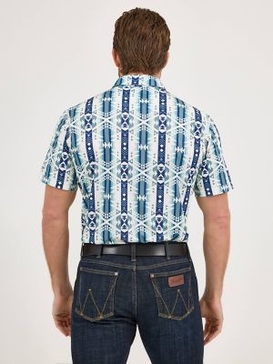 Men's Wrangler Performance Polo in Icy Geo