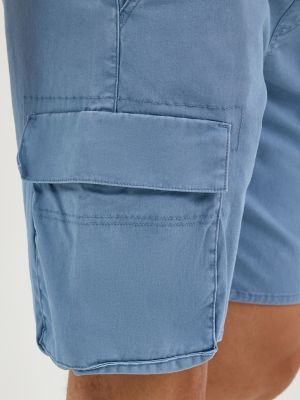 Men's Cargo Twill Short in Coronet Blue alternative view 8